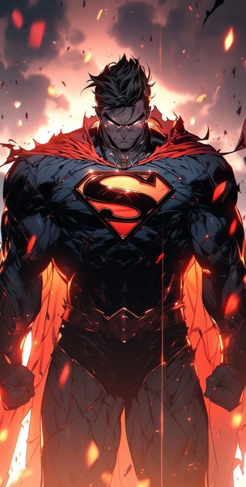 Superman Mobile Phone Wallpaper Image 1