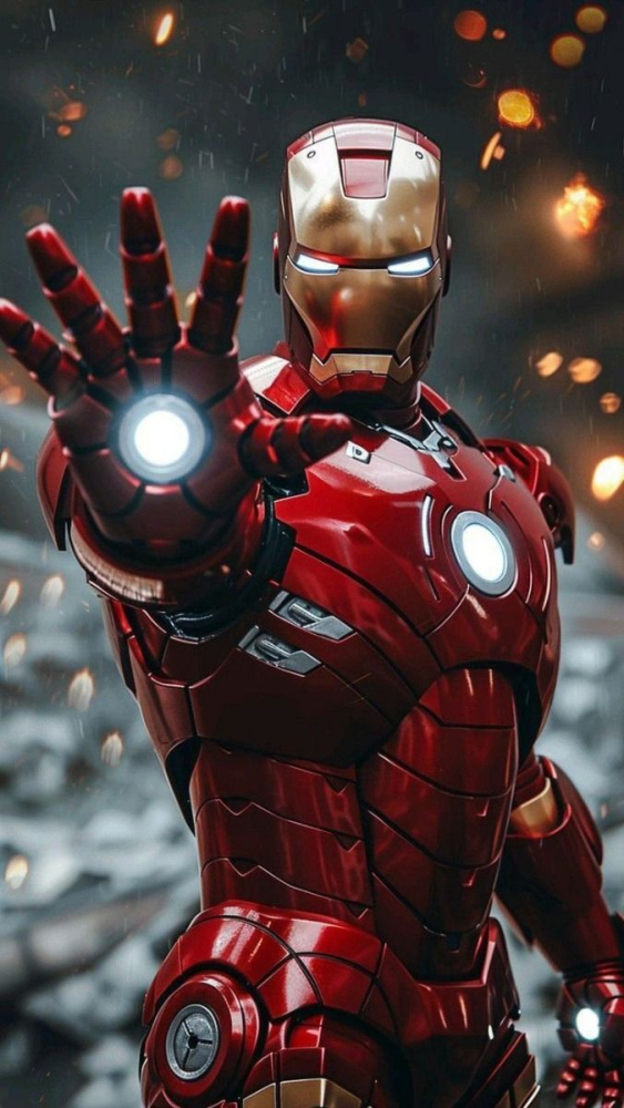 Ironman Mobile Phone Wallpaper Image 1