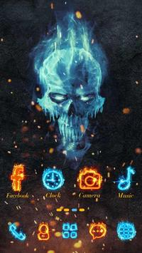 Skulls Go Launcher Android Theme Image 2