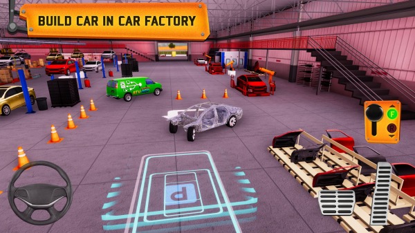 Car Factory Parking Simulator Android Game Image 2