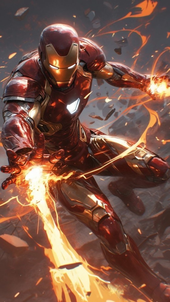 Ironman Mobile Phone Wallpaper Image 1