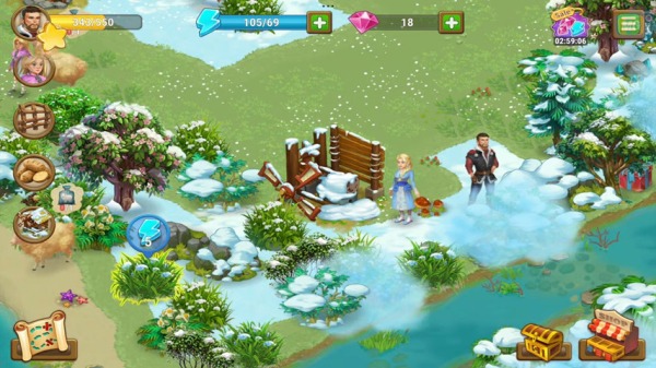 Frozen Farm: Island Adventure Android Game Image 2