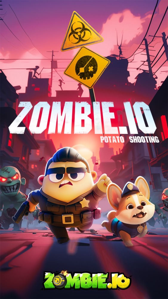 Zombie.io - Potato Shooting Android Game Image 1