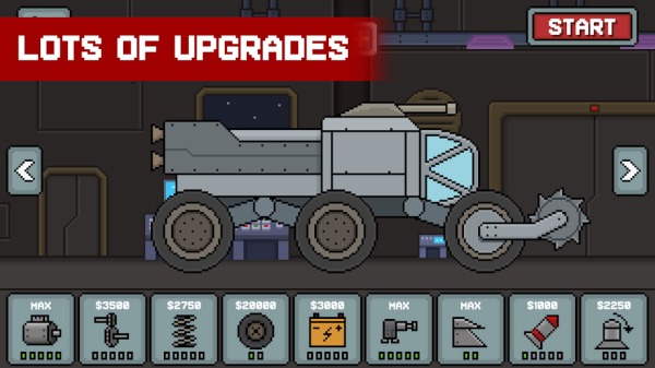 Death Rover: Space Zombie Race Android Game Image 1