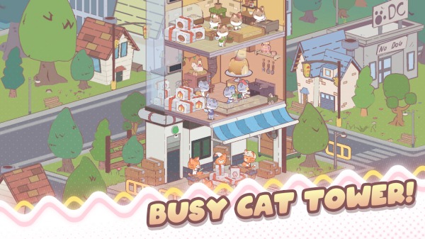 My Cat Tower : Idle Tycoon Android Game Image 4