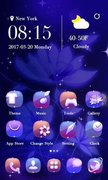 Peacefulll Go Launcher Android Theme Image 1