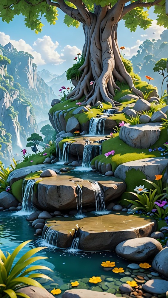 Tree Mobile Phone Wallpaper Image 1