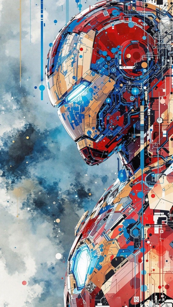 Ironman Mobile Phone Wallpaper Image 1