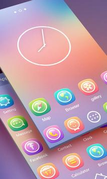 Gradient Go Launcher Android Theme Image 1