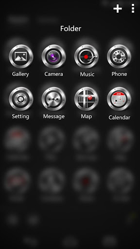K-Iron Go Launcher Android Theme Image 4