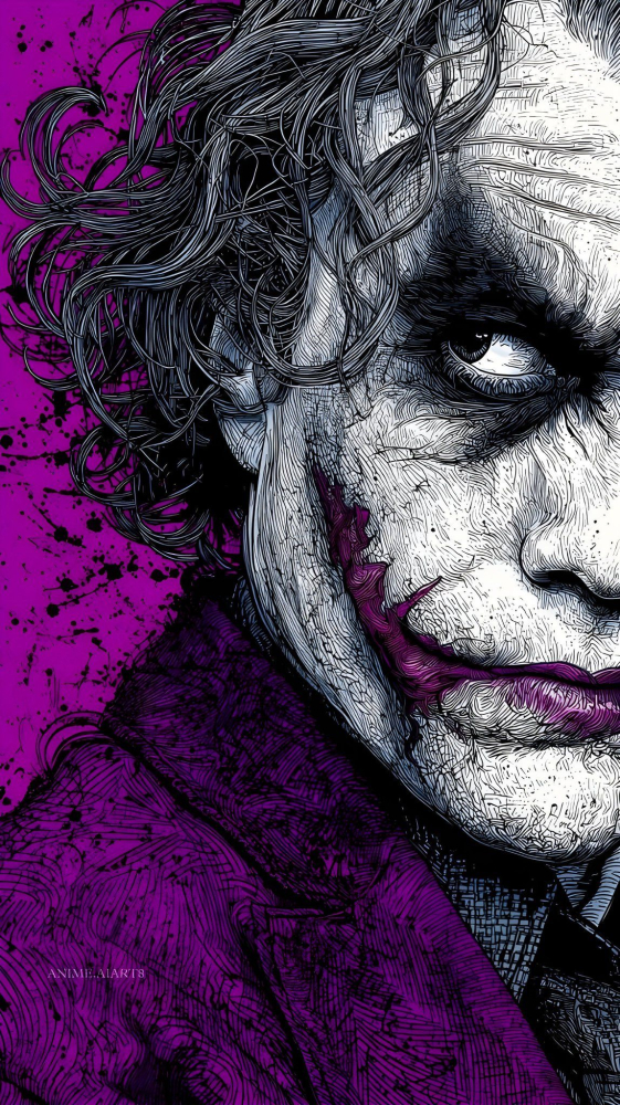 Joker Mobile Phone Wallpaper Image 1