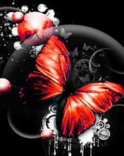 Butterfly Red