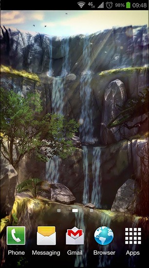 3D Waterfall