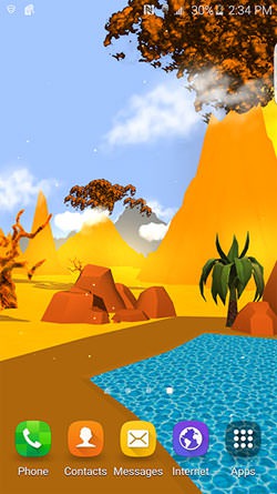 Cartoon Desert 3D