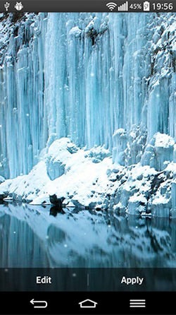 Frozen Waterfall