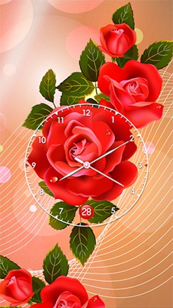 Rose: Analog Clock