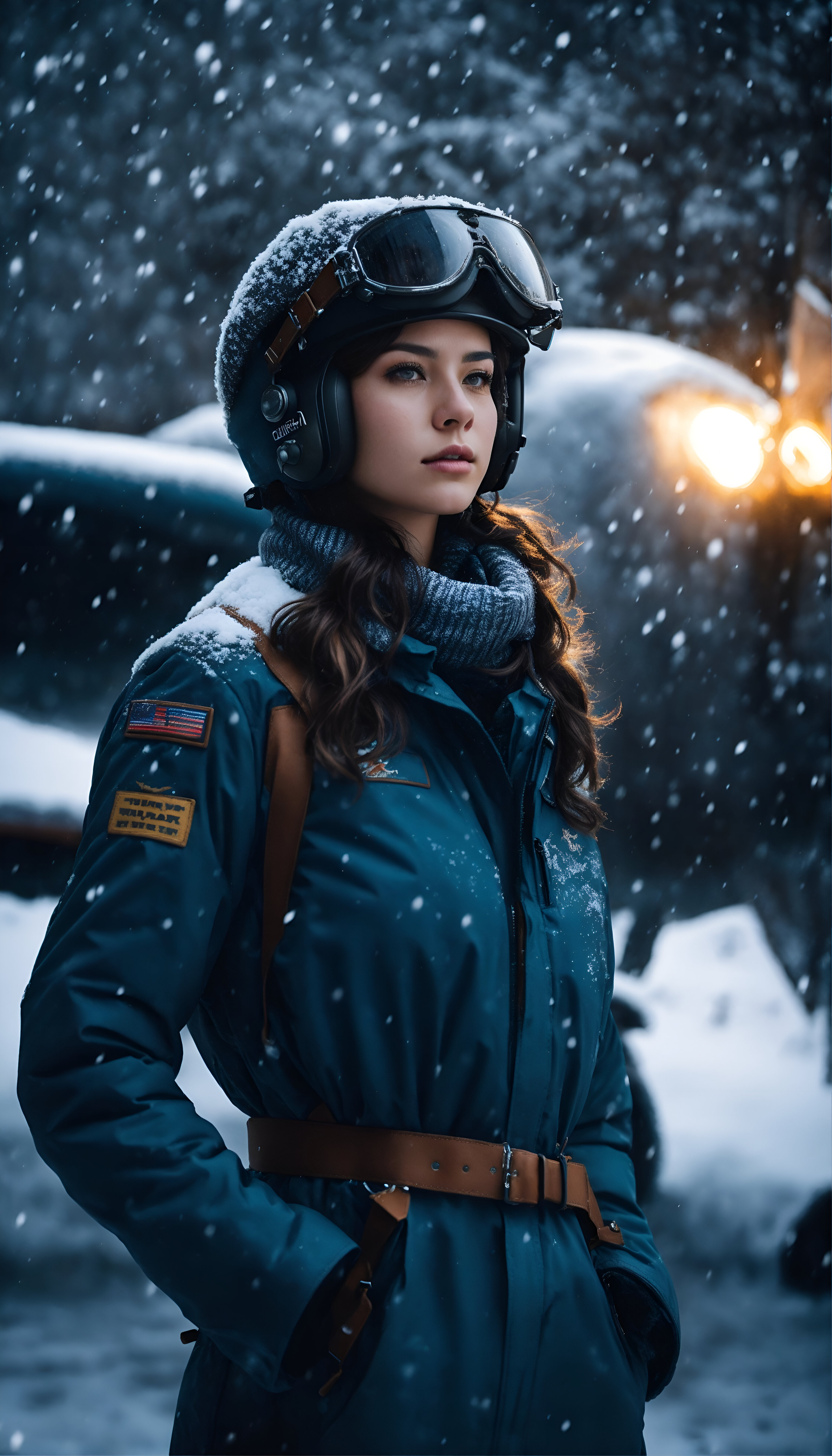 Beautiful Pilot Girl