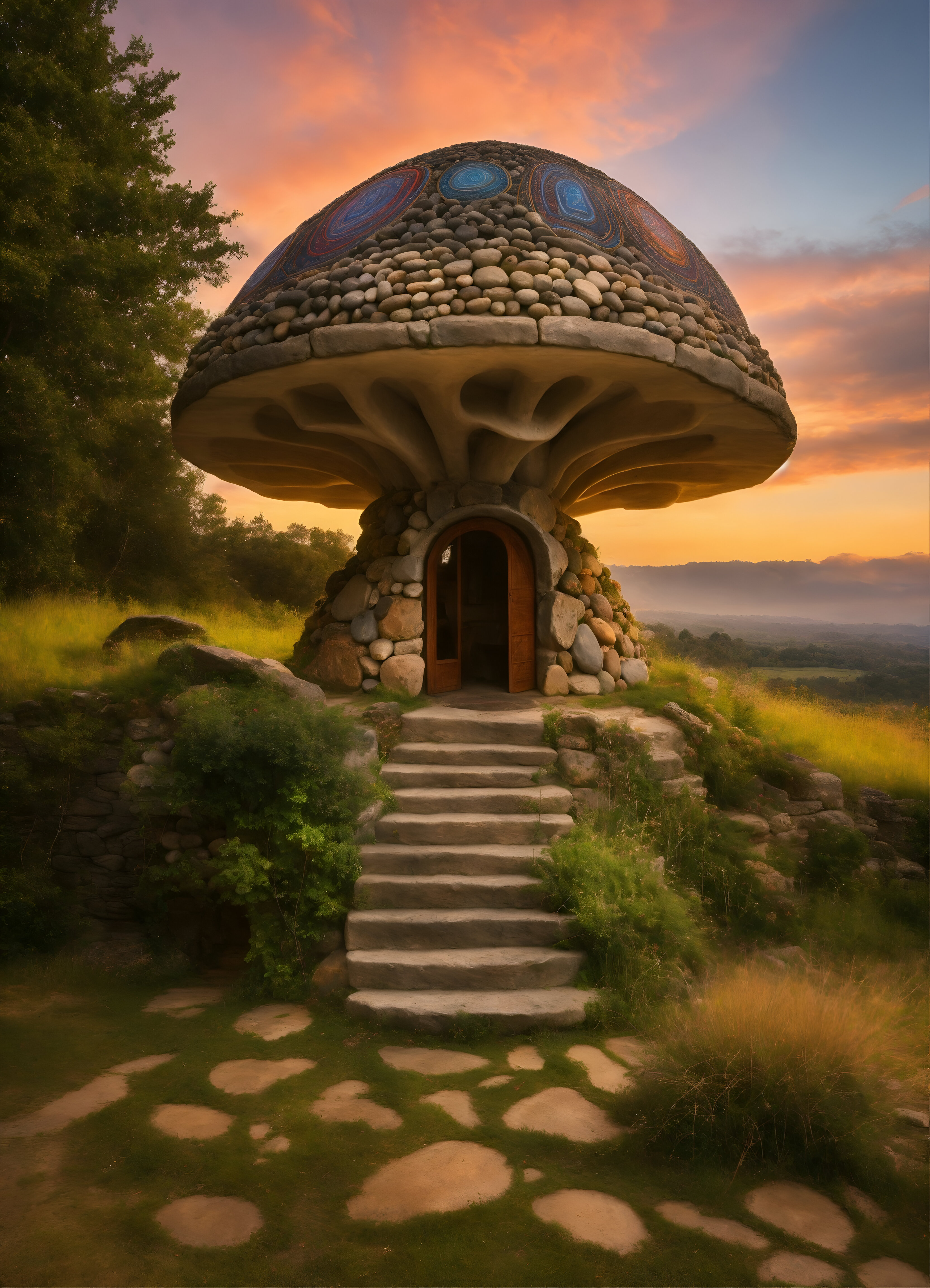 Mushroom House