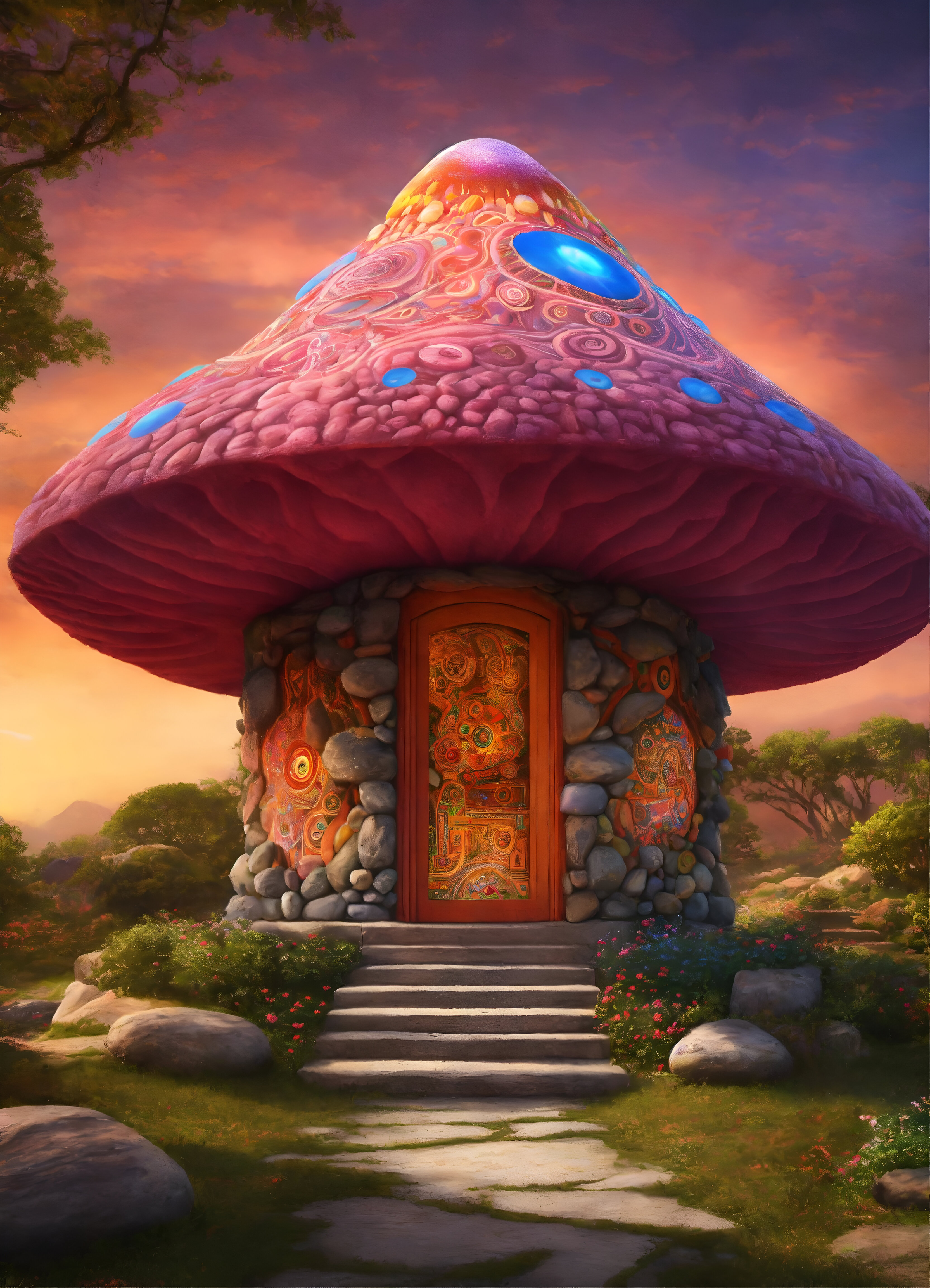 Mushroom House