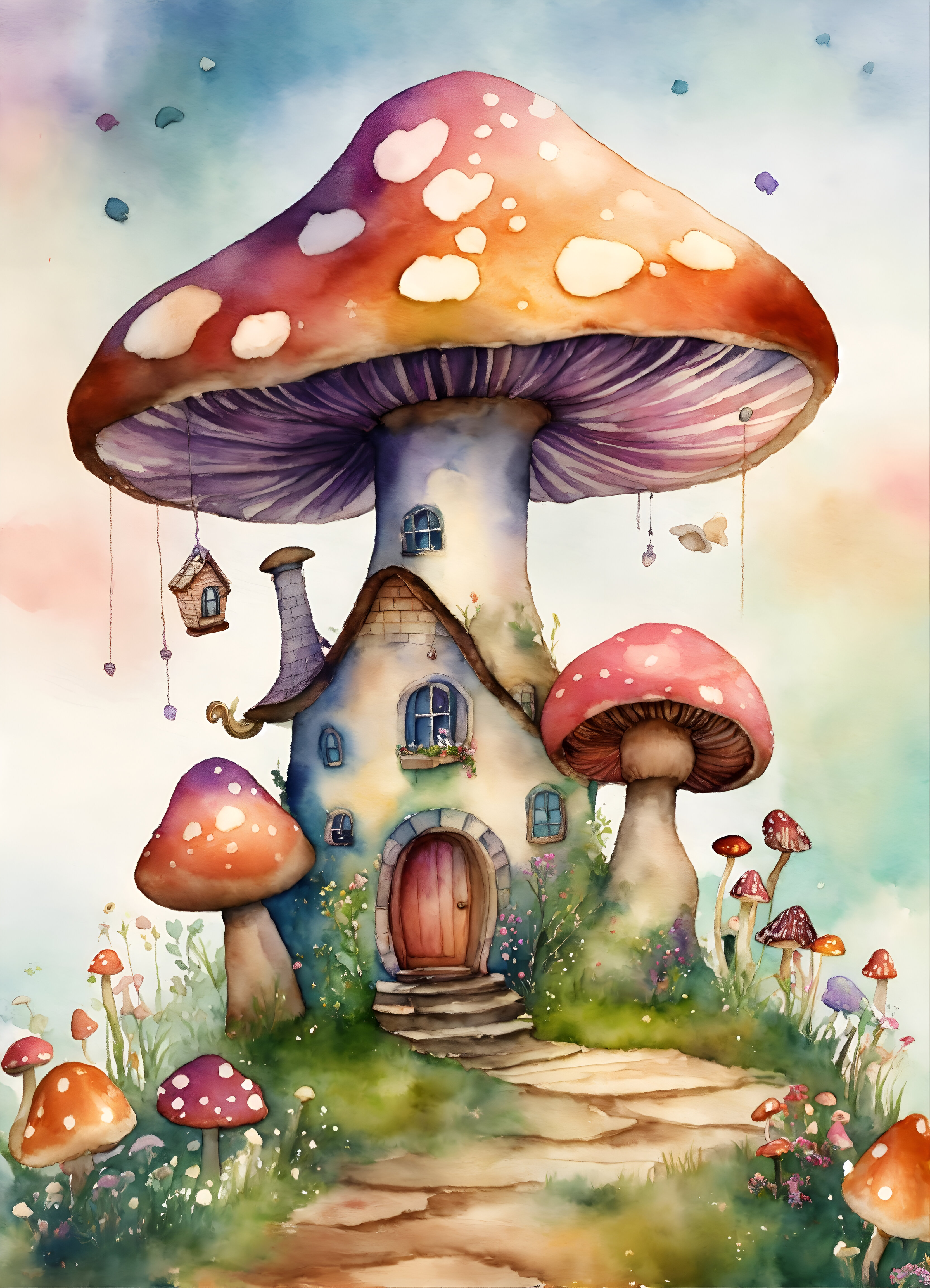 Mushroom House