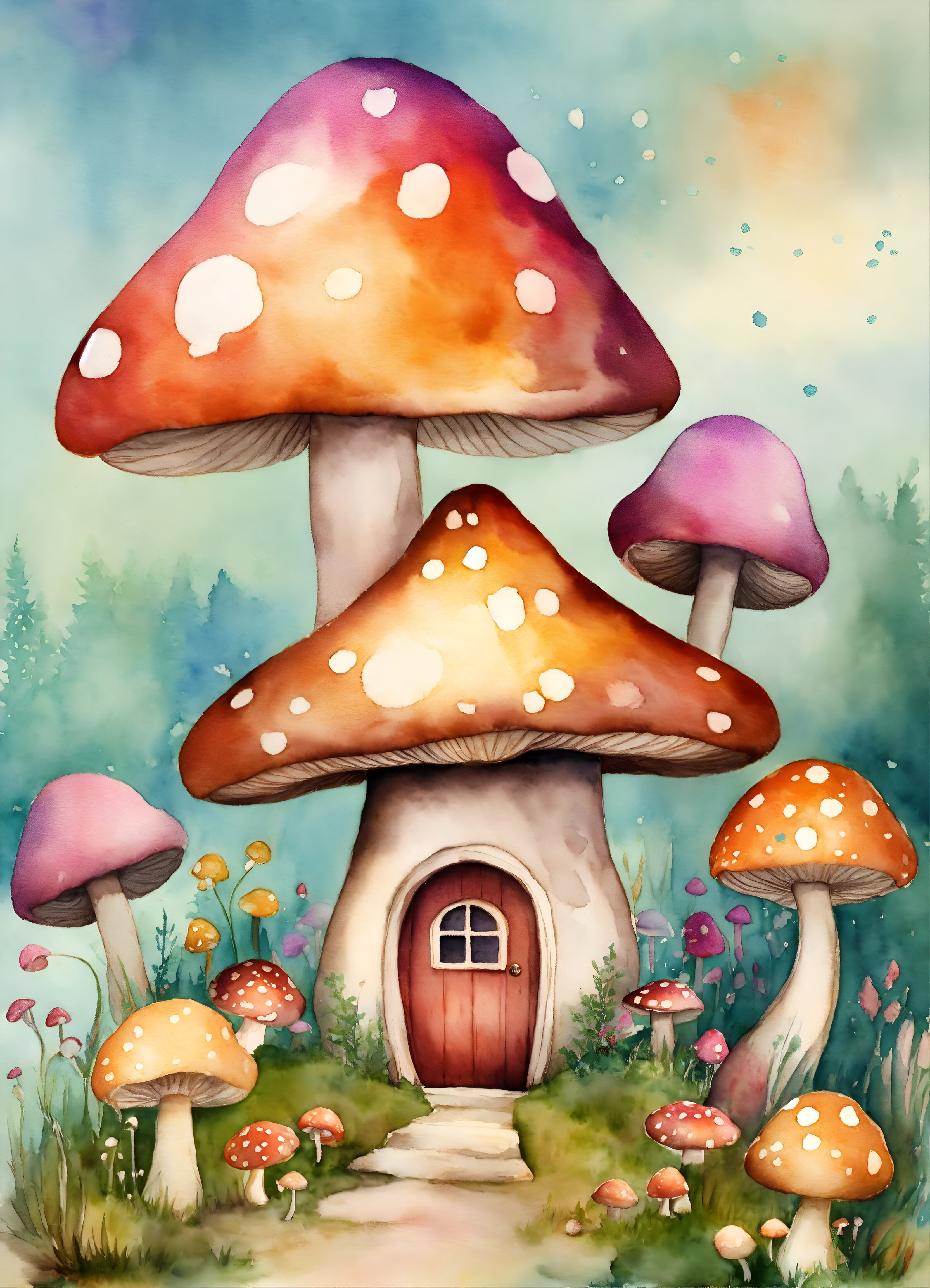 Mushroom House