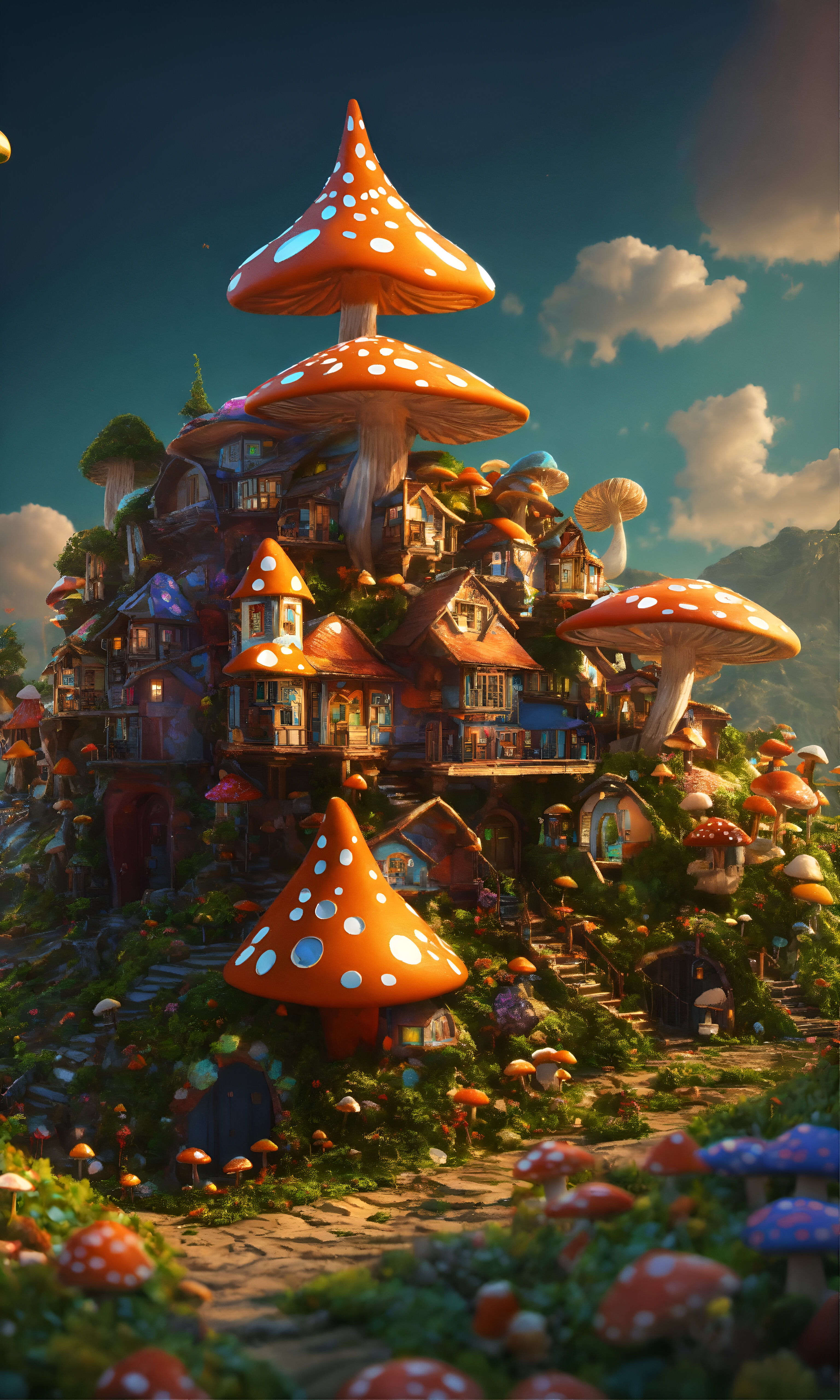 Mushroom House