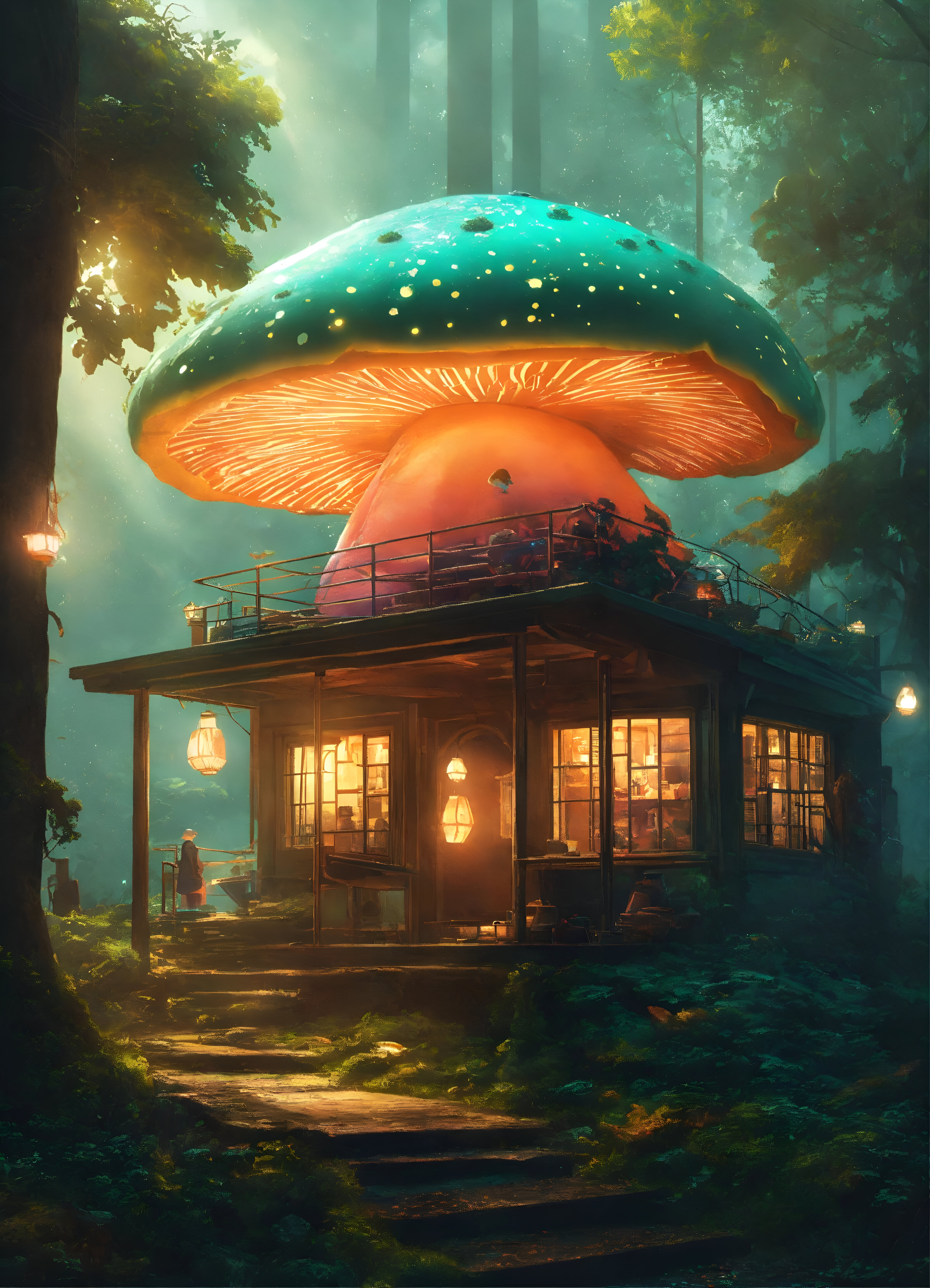 Mushroom House