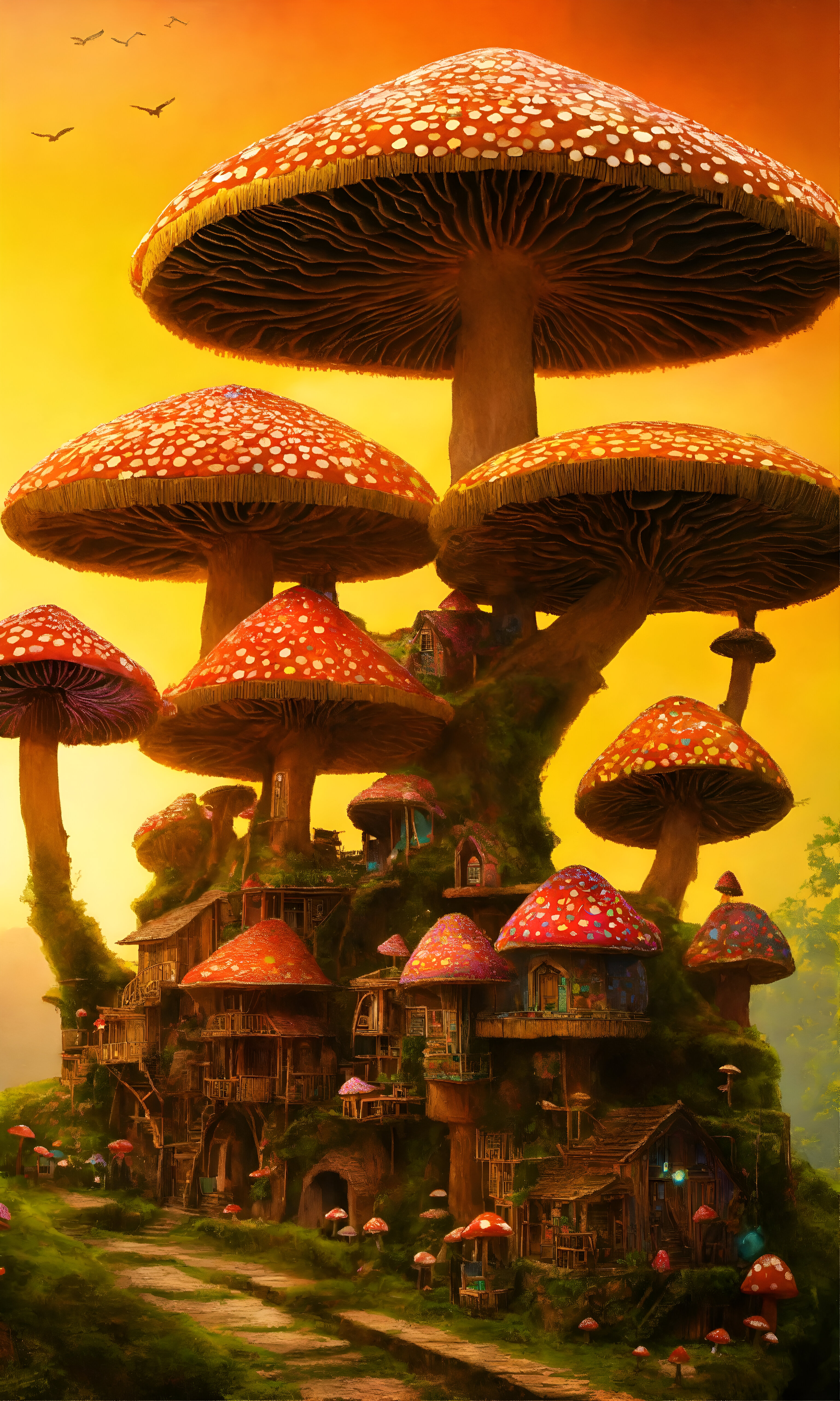 Mushroom House