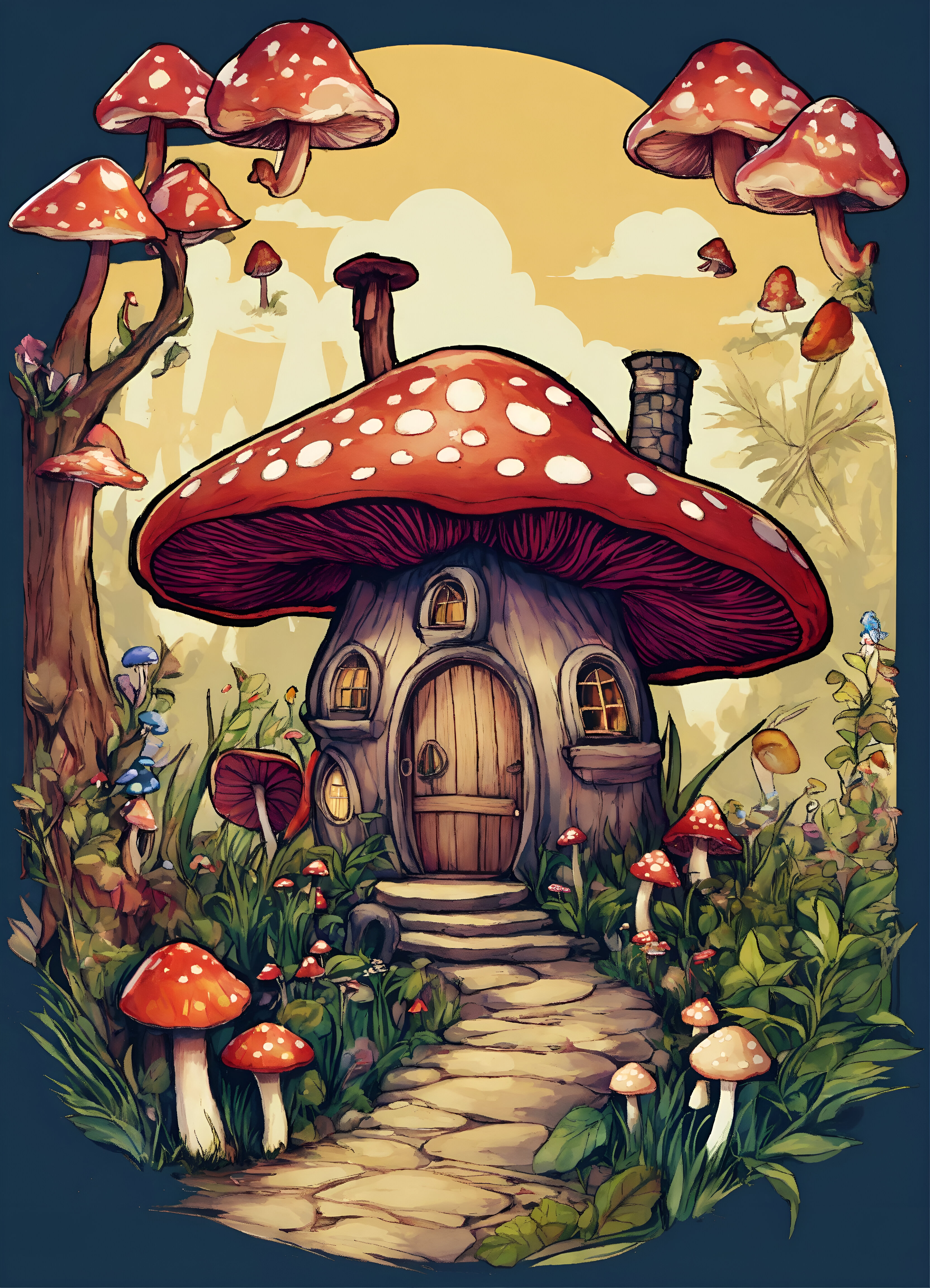 Mushroom House