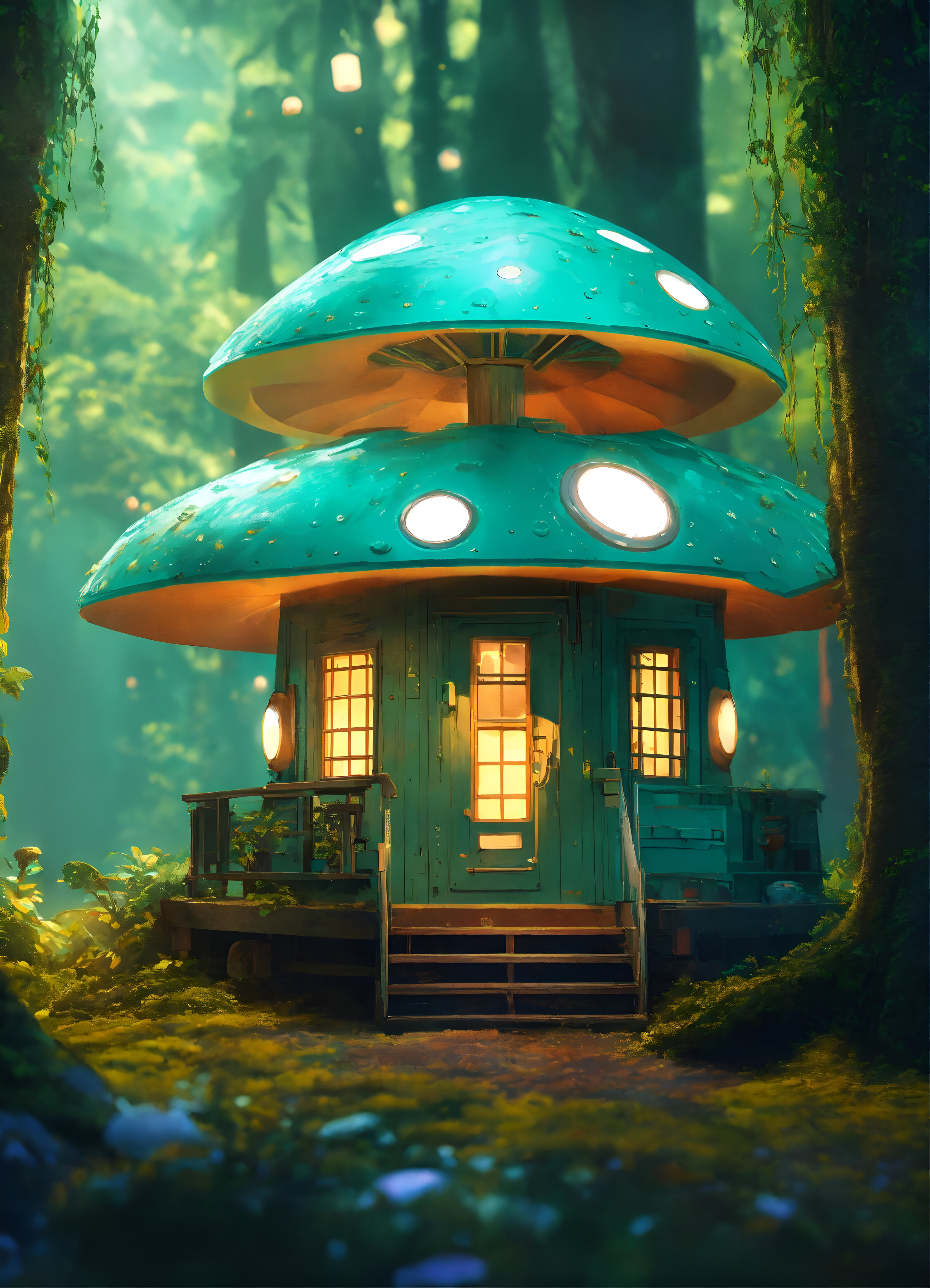 Mushroom House