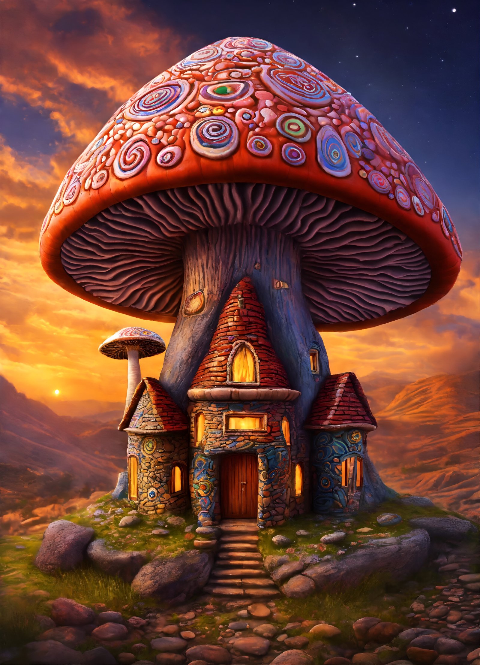 Ancient Mushroom House