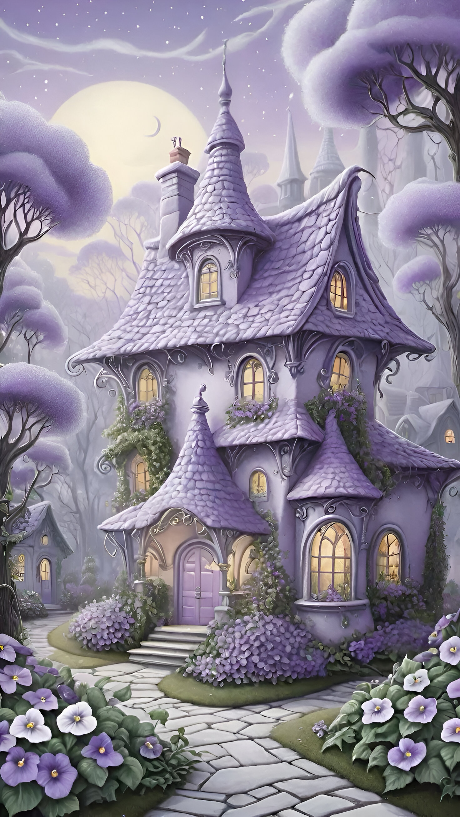 Purple Fantasy House