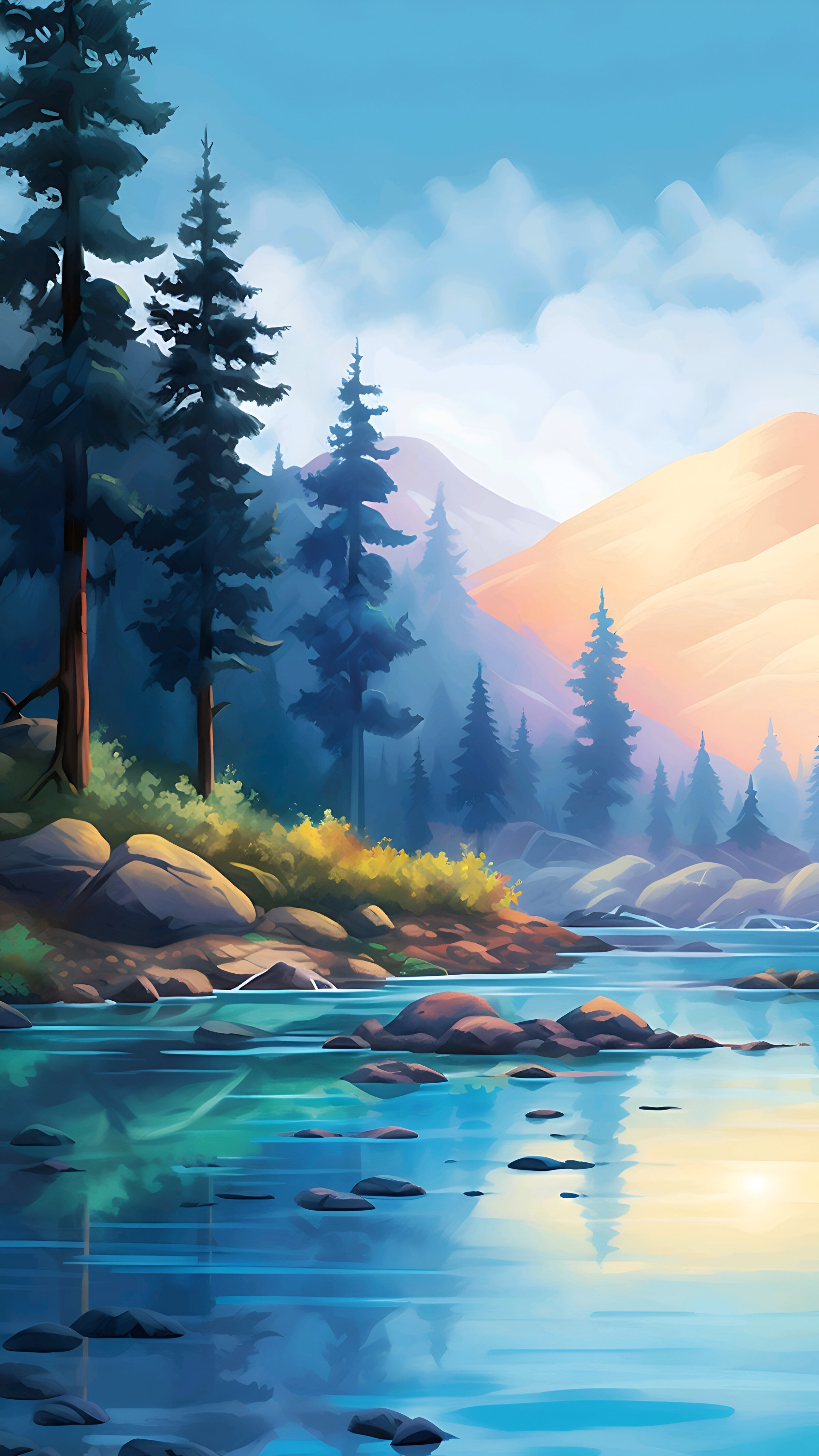 River Painting