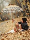 Autumn Romance  Mobile Phone Wallpaper
