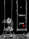 I Miss You Nokia 6300 Wallpaper