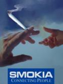 Smoke Nokia X2-02 Wallpaper