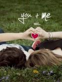 You And Me Is Love LG S365 Wallpaper