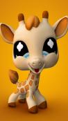 Giraffa Sony Ericsson Vivaz Wallpaper