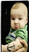 Bad Baby Sony Ericsson Vivaz Wallpaper