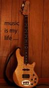 Music Is Life Nokia 5250 Wallpaper