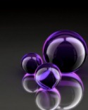 Purple Sphere  Mobile Phone Wallpaper