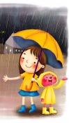 Rain Nokia N97 mini Wallpaper
