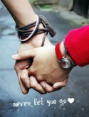 Never Let You Go Sony Ericsson W890 Wallpaper