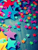 Colorful Starlets Sony Ericsson C903 Wallpaper