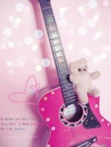 Lovely Guitar Samsung M350 Seek Wallpaper
