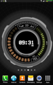 AHL Sci-Fi System Clock Huawei nova 7i Wallpaper