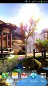 Oriental Garden 3D Android Mobile Phone Wallpaper