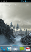 Winter Forest 3D Realme Q Wallpaper