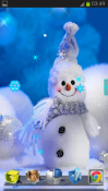 Christmas Snowman Huawei nova 7i Wallpaper
