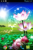 Lotus Realme Q Wallpaper